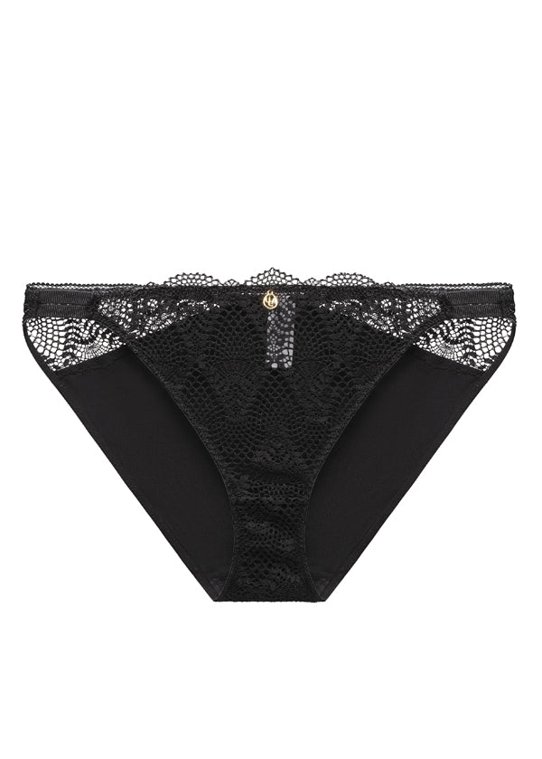 XABELLE Sexy Black Lace Hipster Panties