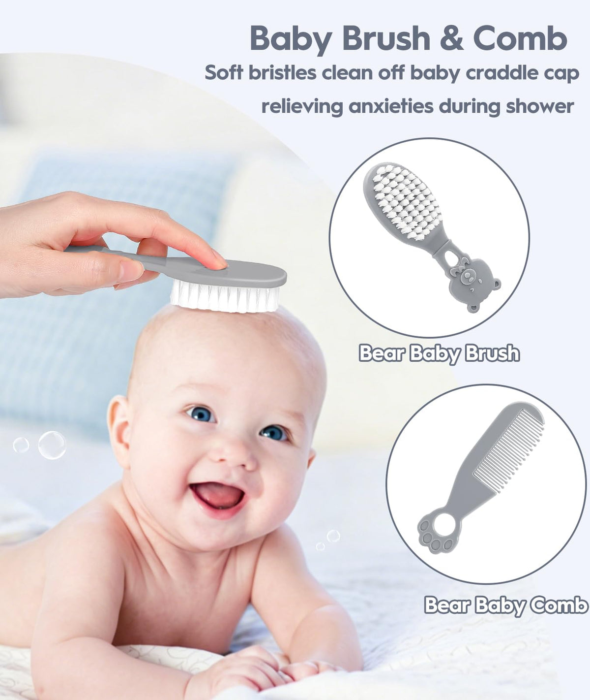 YASEW Baby Grooming Kit, Newborn Care Essentials, Baby Shower Gift