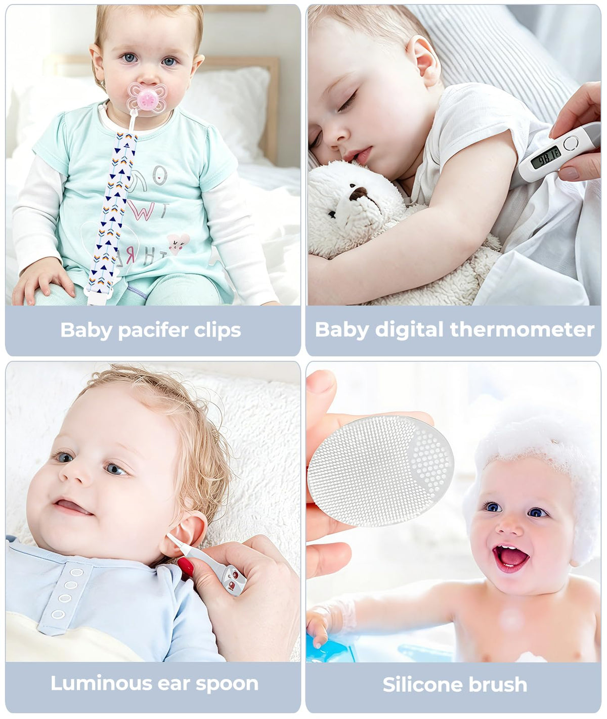 YASEW Baby Grooming Kit, Newborn Care Essentials, Baby Shower Gift