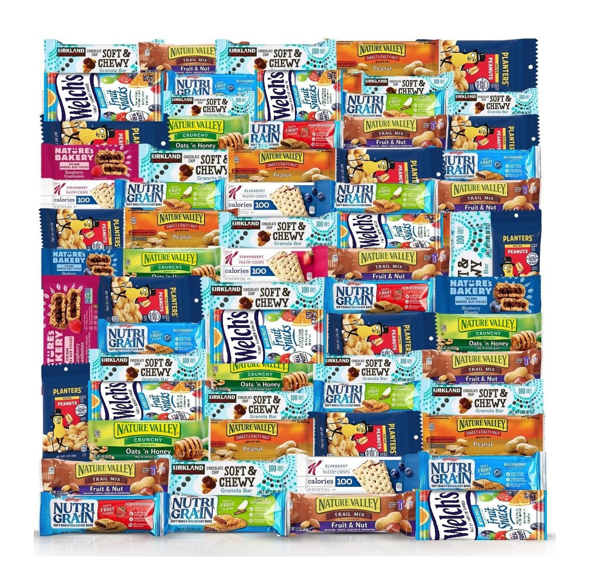 YESY Healthy Snacks Gift Box – 70-Count Variety Pack of Granola Bars & Breakfast Bars